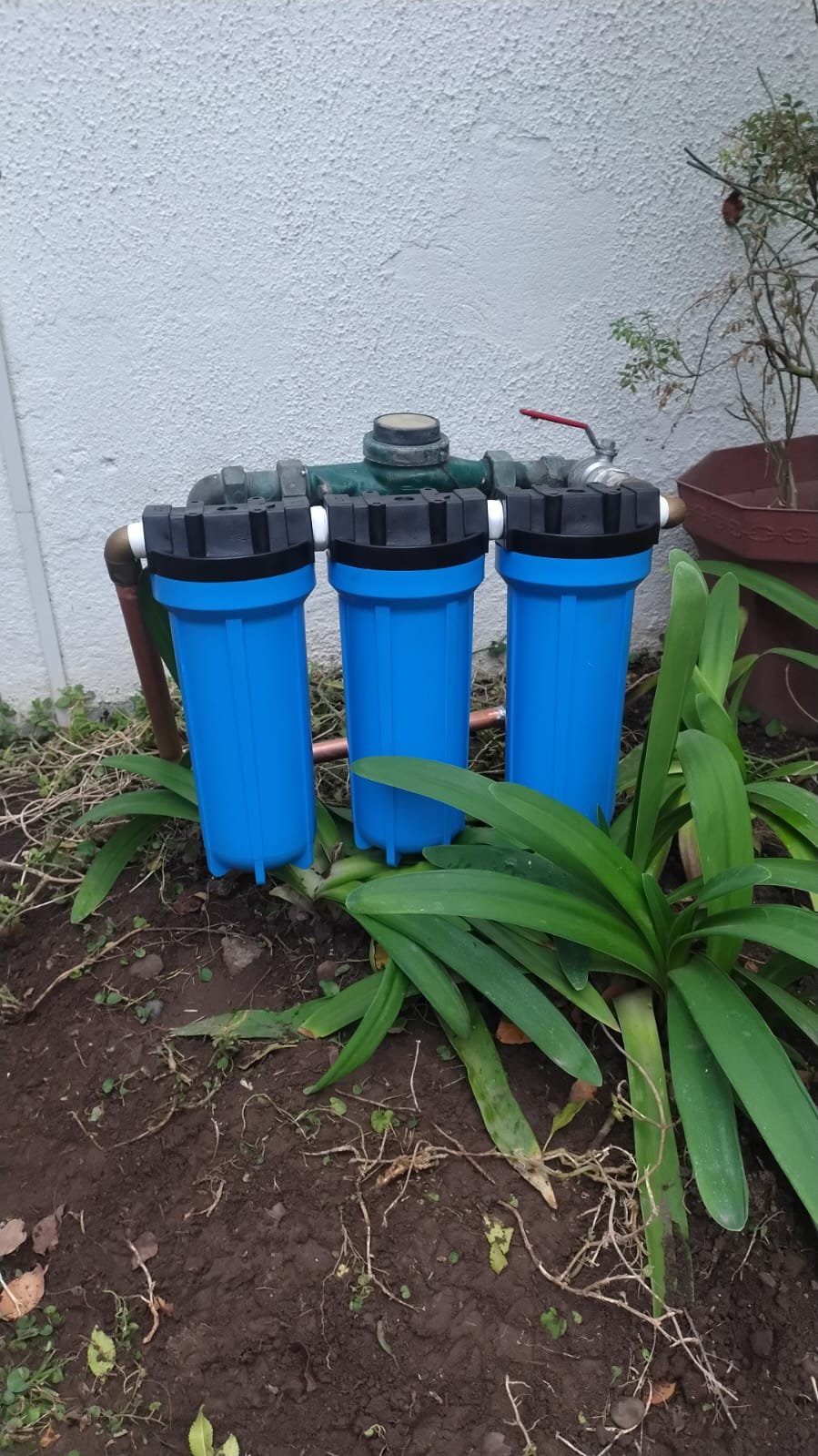 Sistema Triple de Control de Sarro para Toda la Vivienda